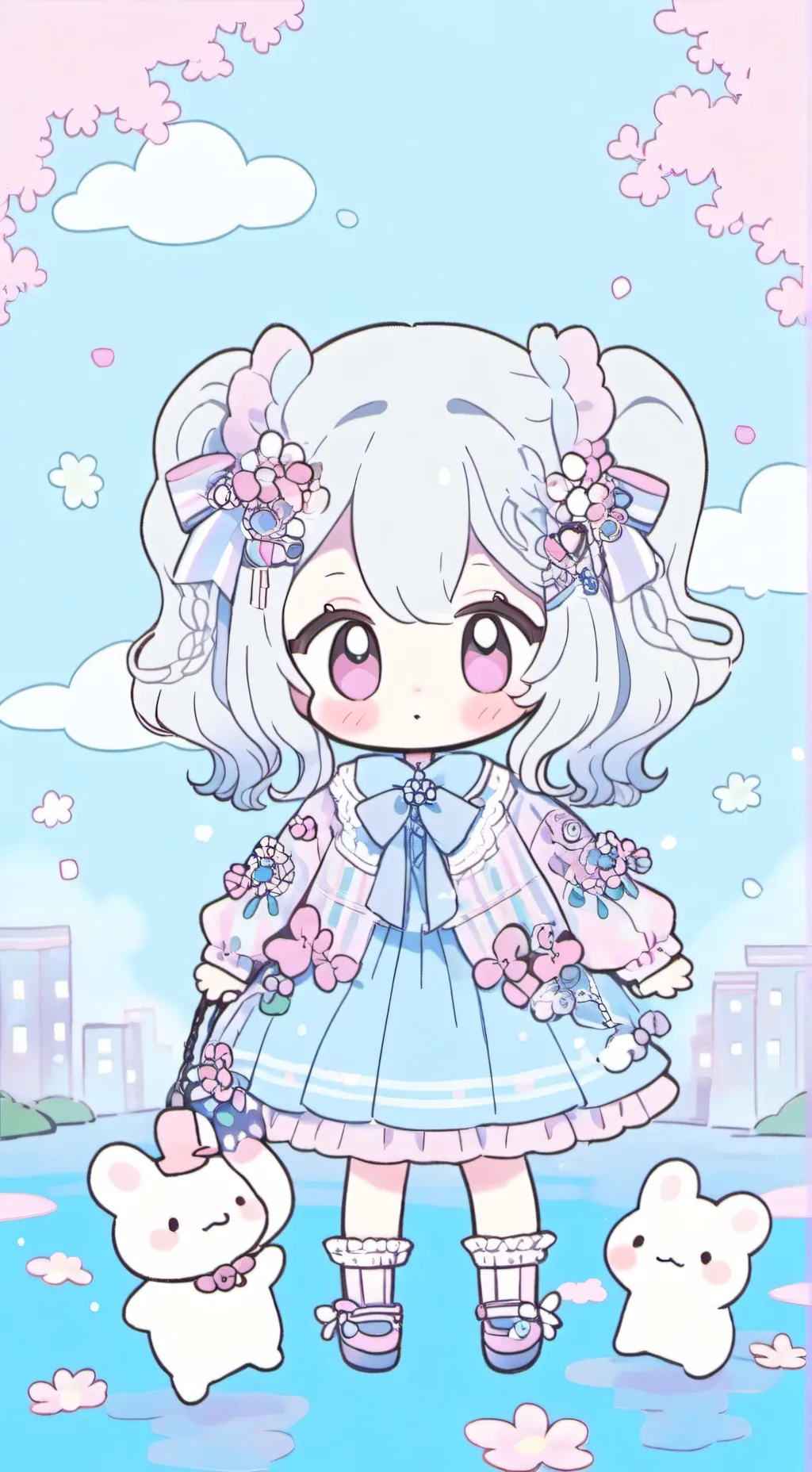 ai character: jjk camping background