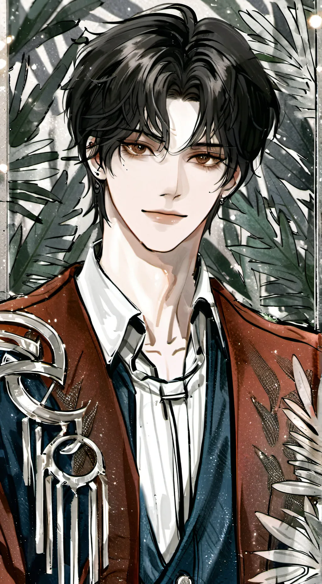 ai character: Damien background