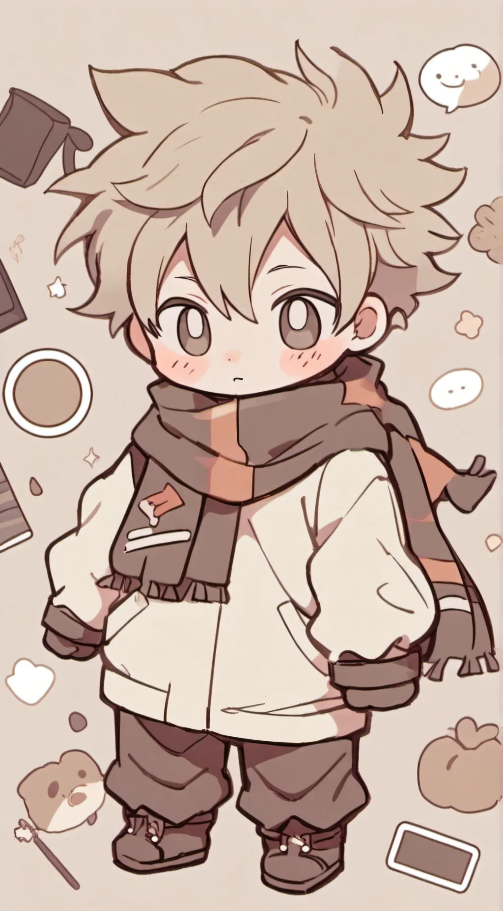 ai character: 😅MHA X LOV😂 background