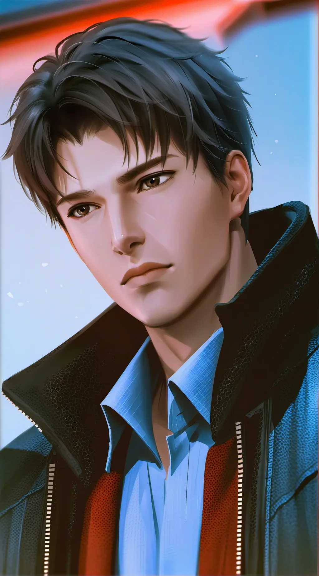 ai character: Chris background
