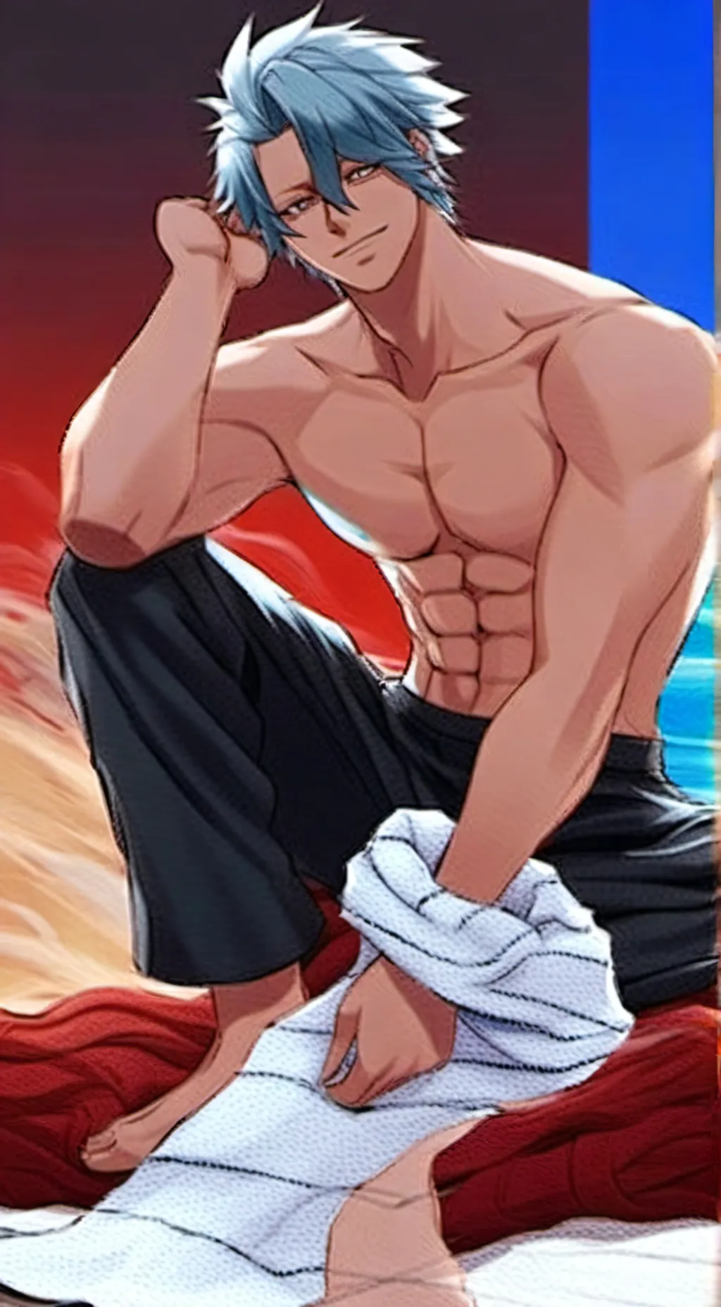 ai character: The Hotty Roomie background
