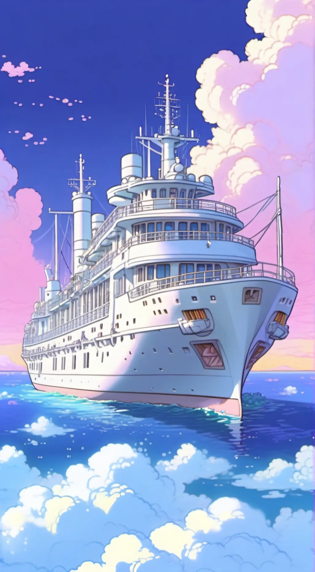 ai character: MHA cruise  background