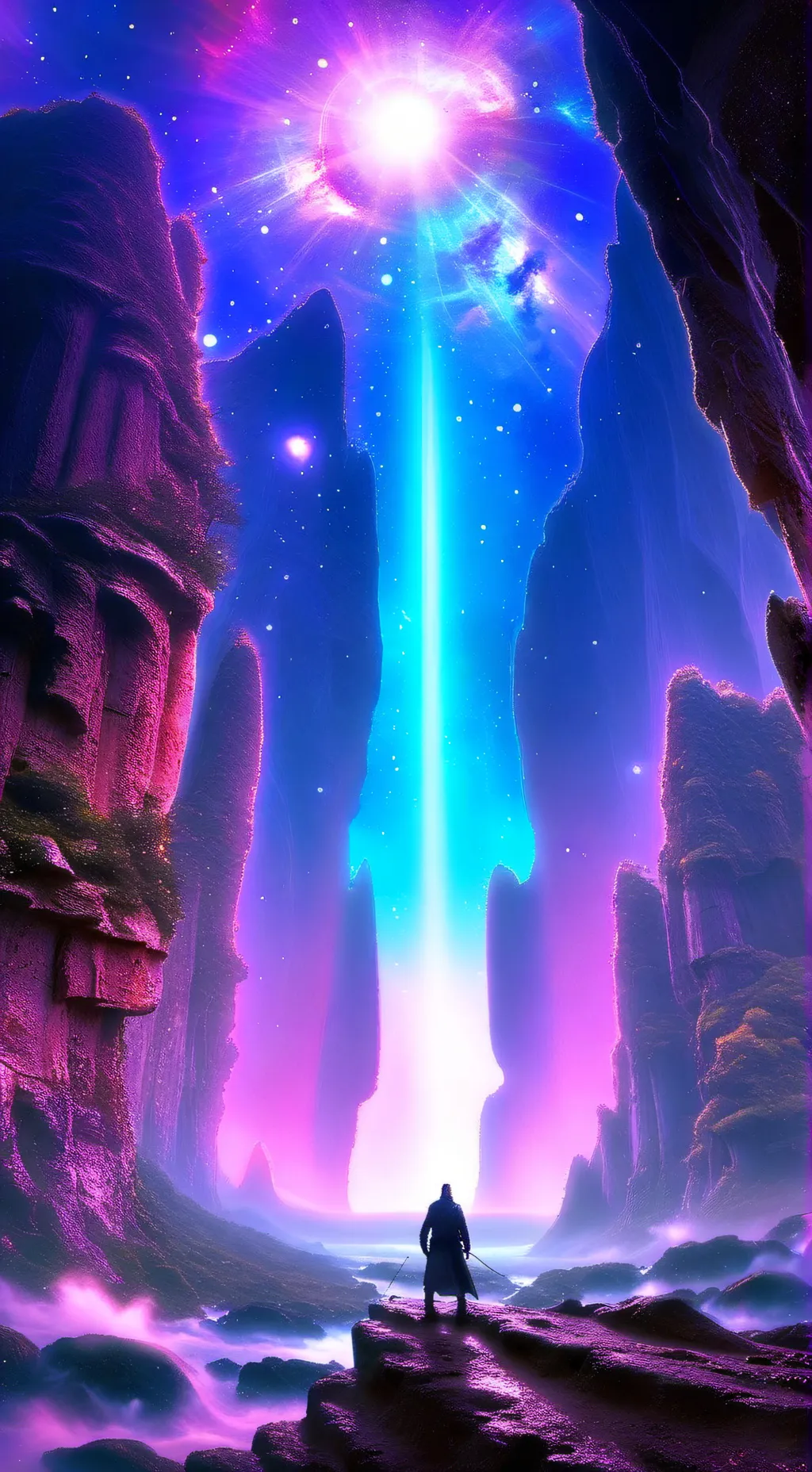 ai character: Lava friend background