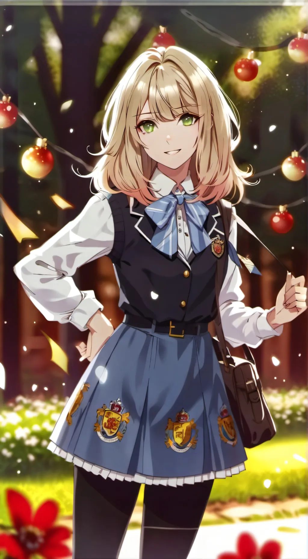 ai character: Aura background