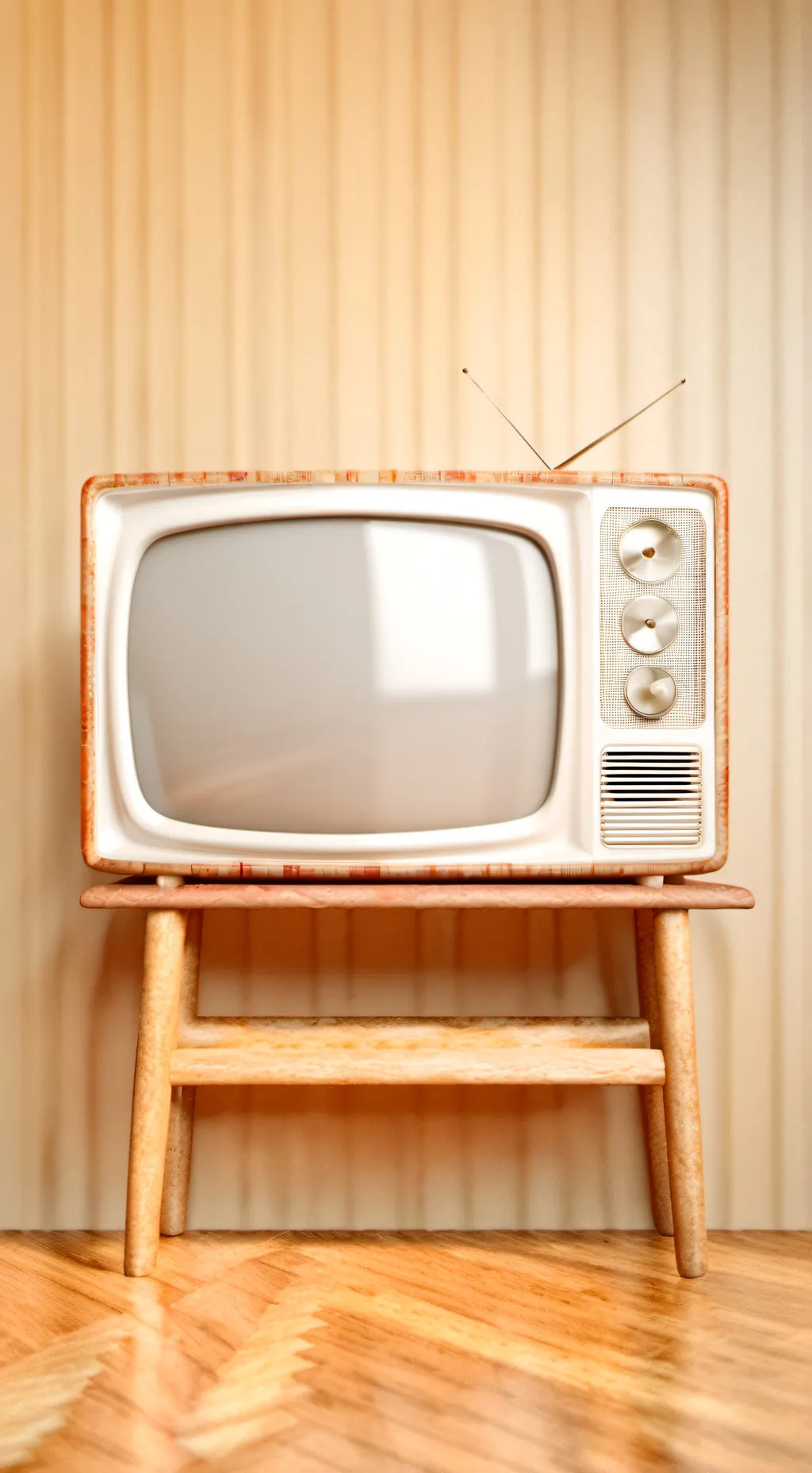 ai character: Tv background