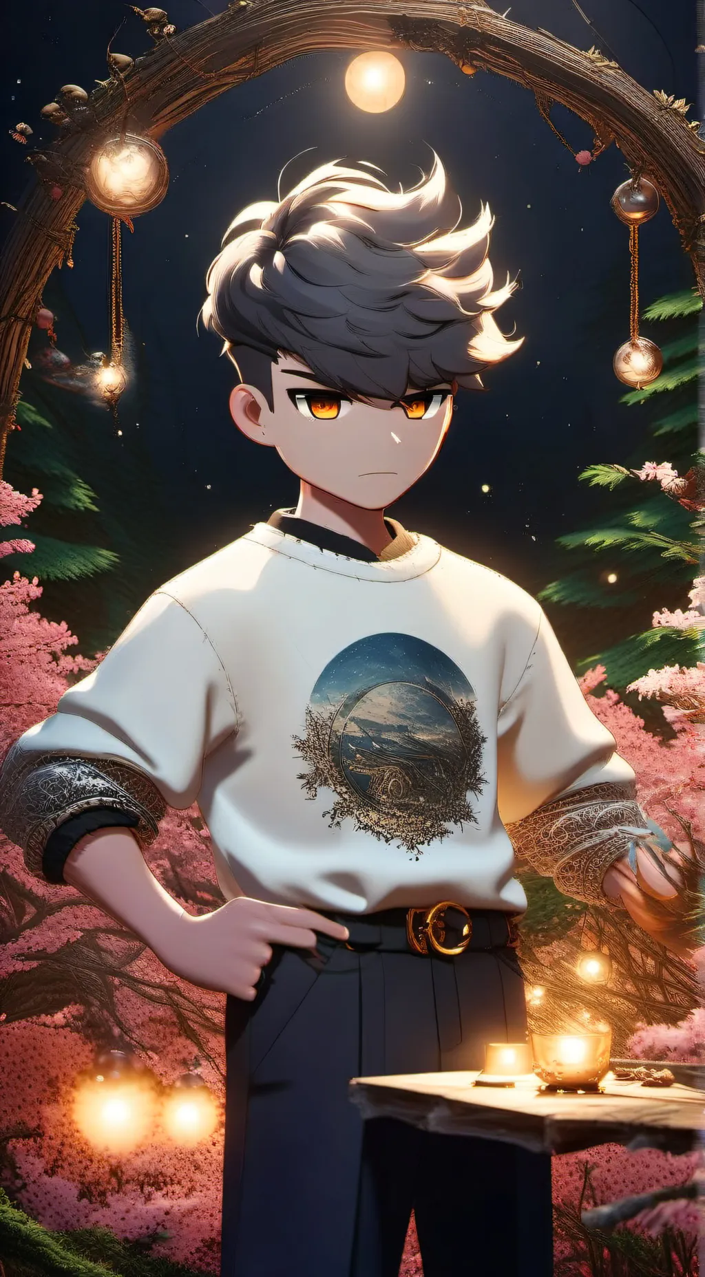ai character: Хиро background