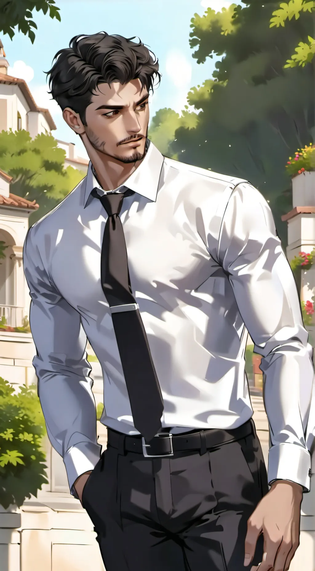 ai character: Piedro  background