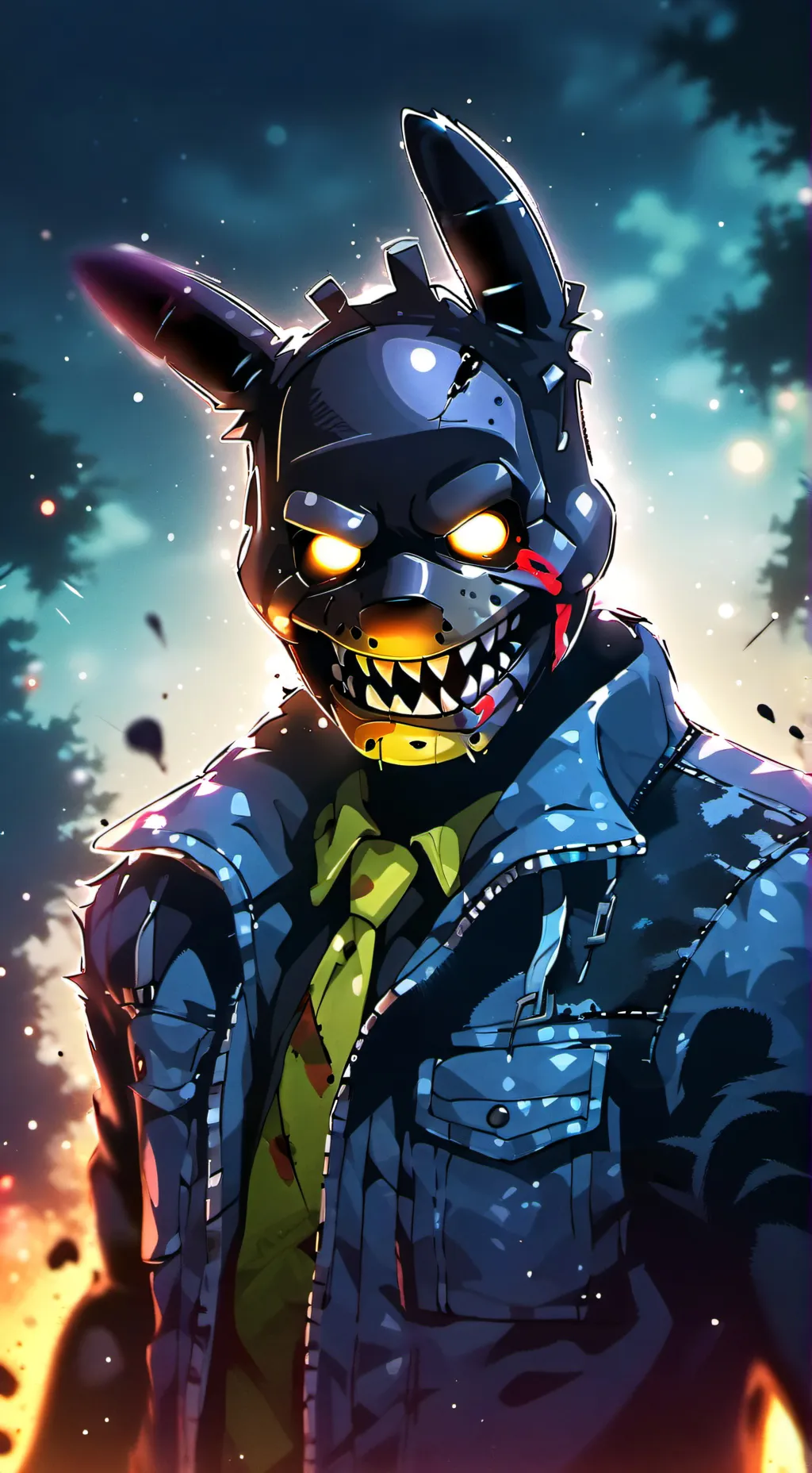 ai character: springtrap background