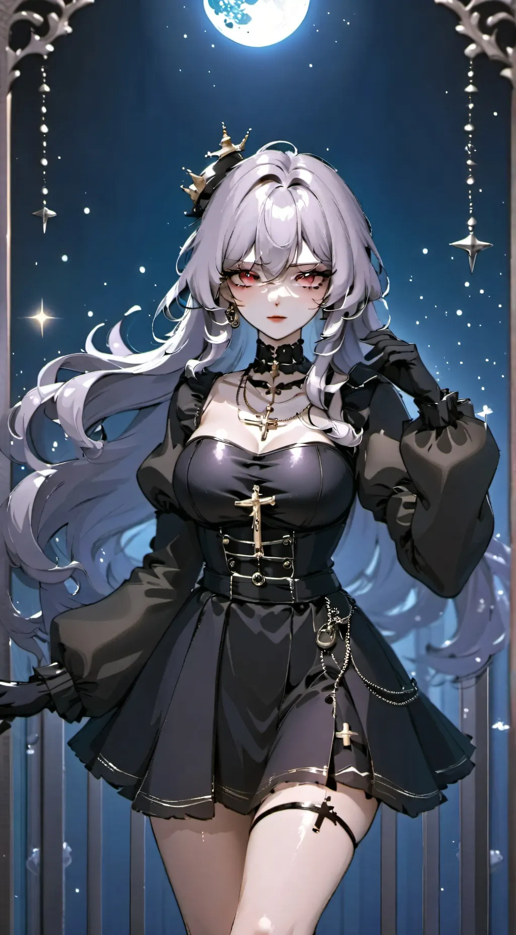 ai character: moonmindbendingbow background