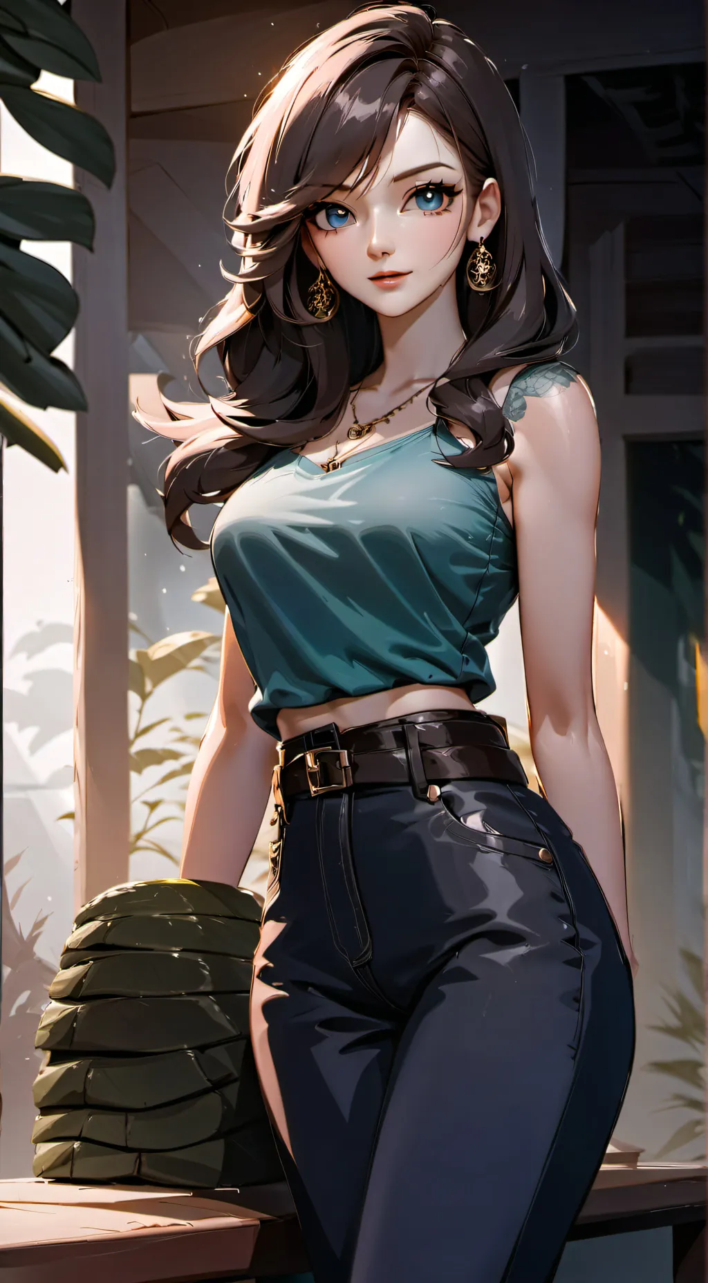 ai character: Maria background