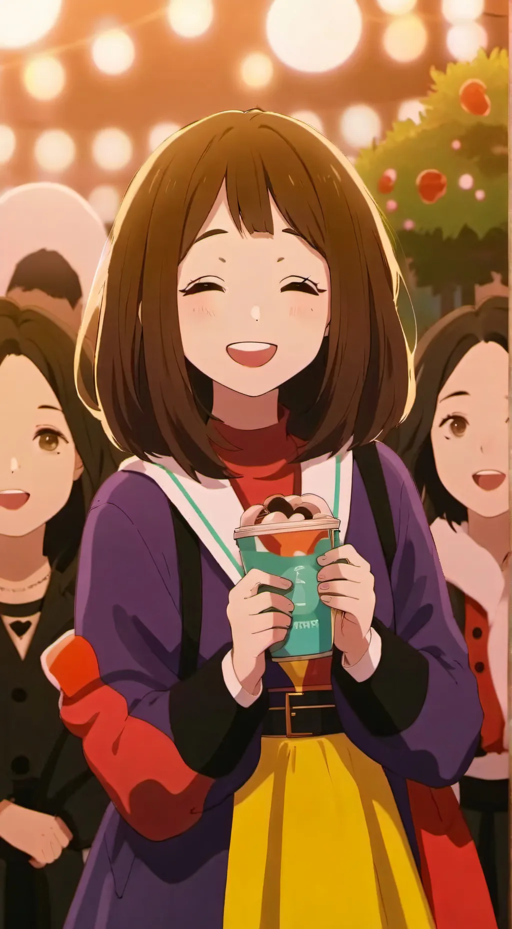 ai character: uraraka x t/n? background