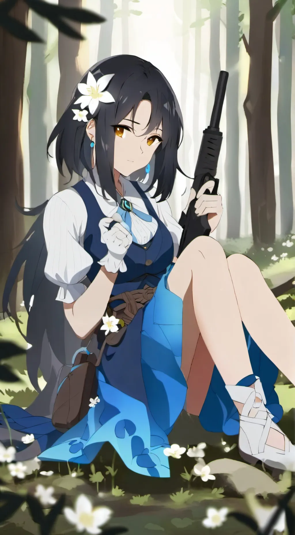 ai character: Эмили  background