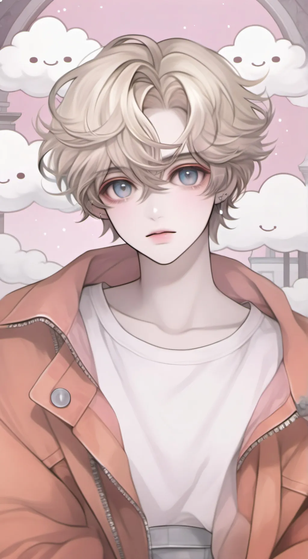 ai character: Kenny Mccormick  background