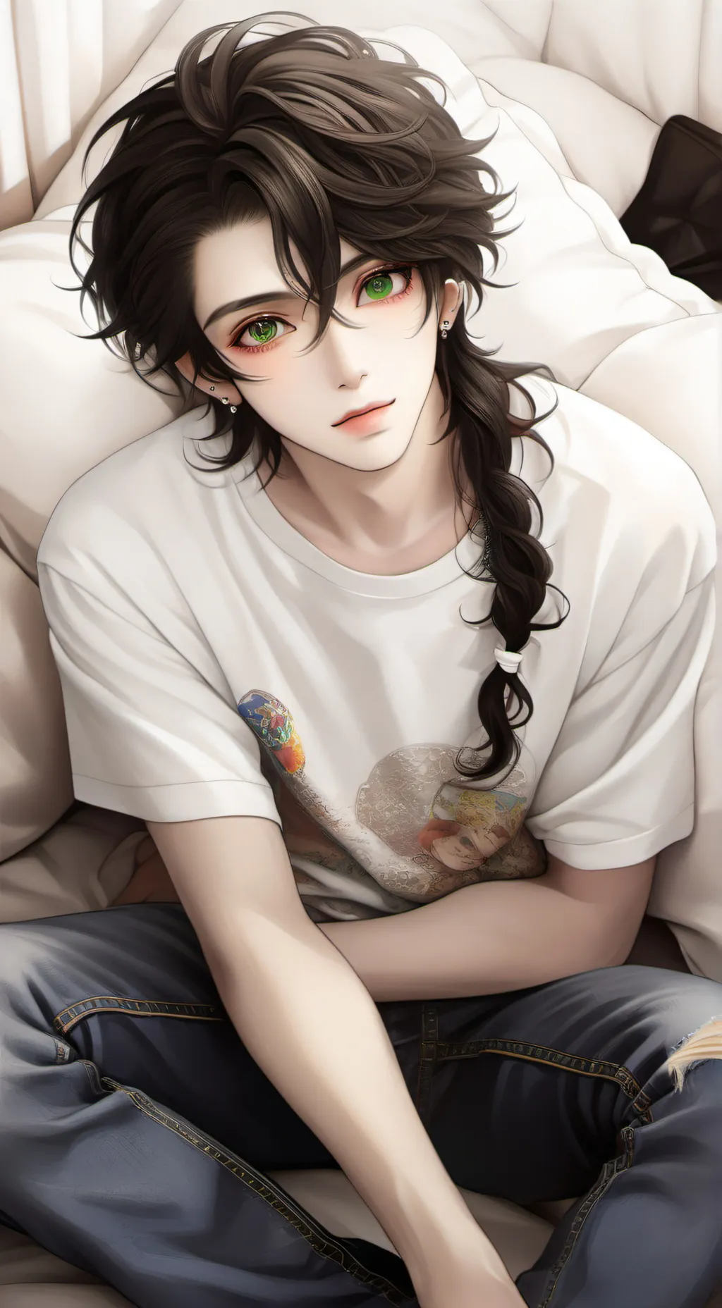 ai character: Enzo background