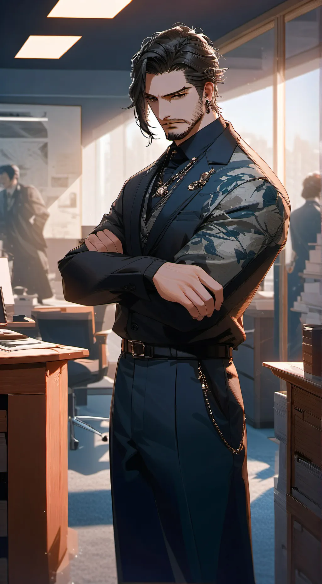 ai character: Karl background