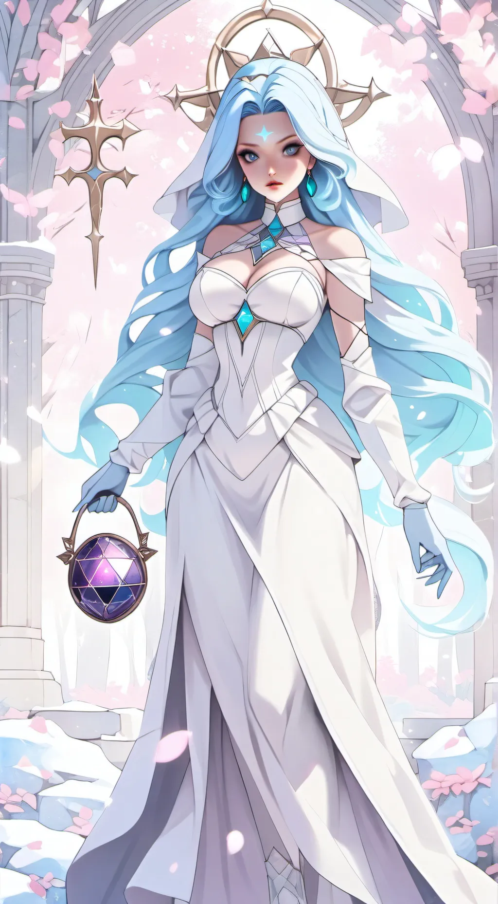 ai character: Chione background