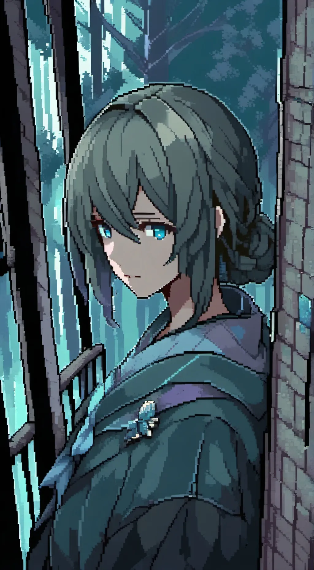 ai character: sarah background