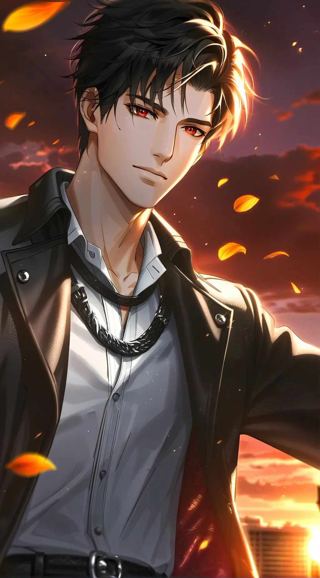 ai character: Akihiko Kaname background