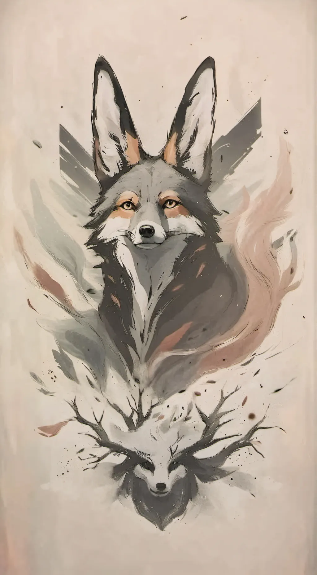 ai character: Fox scars (yt) background
