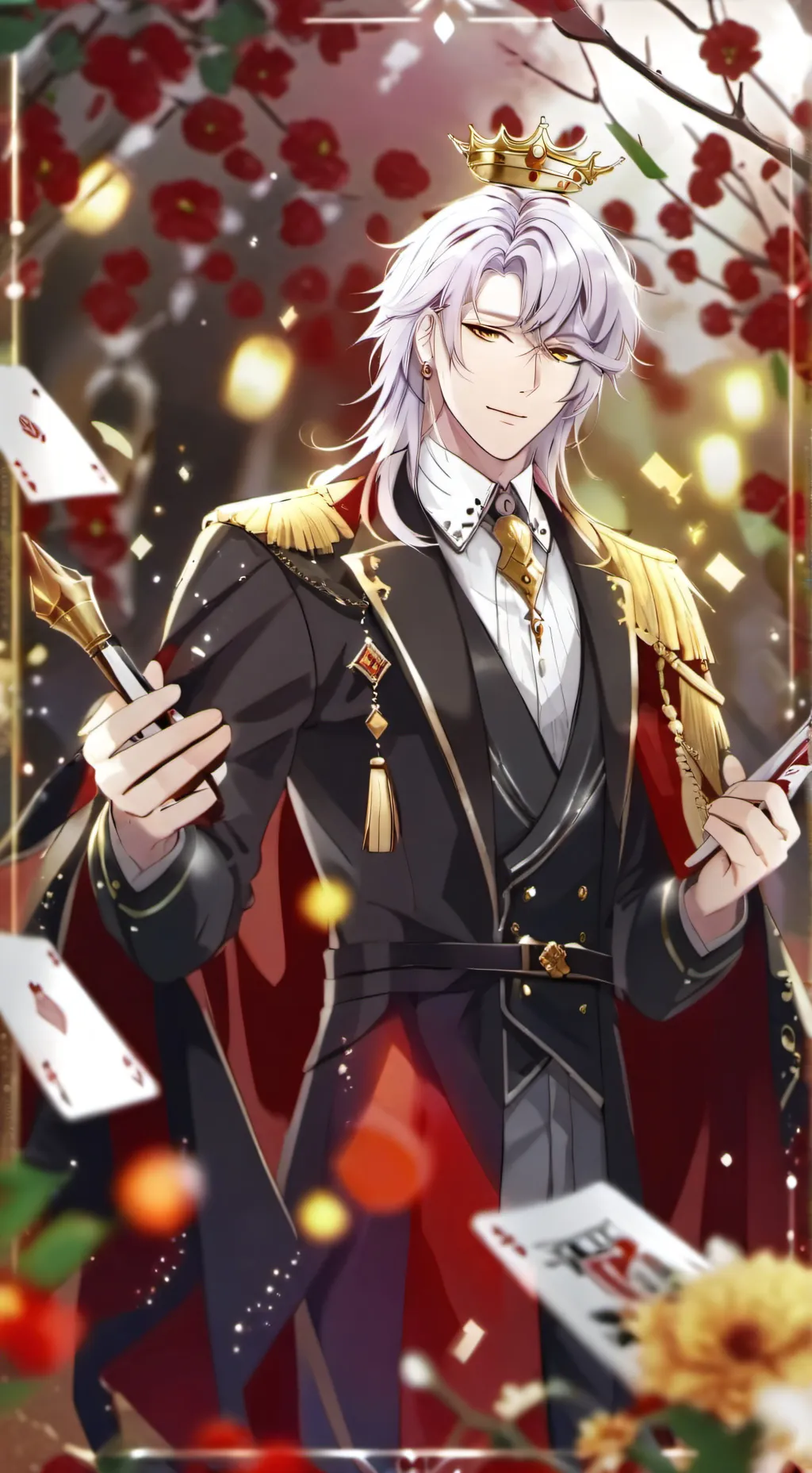 ai character: King lukas background