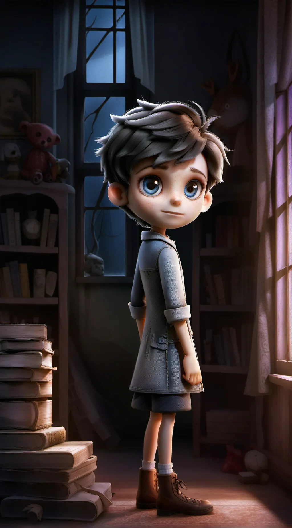ai character: Sammy background