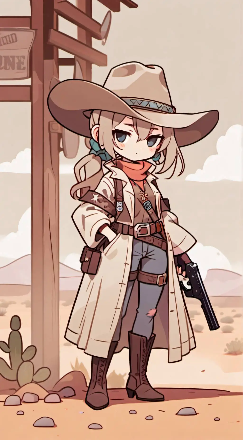ai character: Sadie background