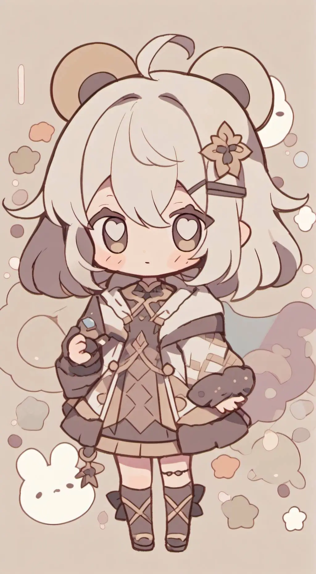 ai character: dear ~•hunter•~... background
