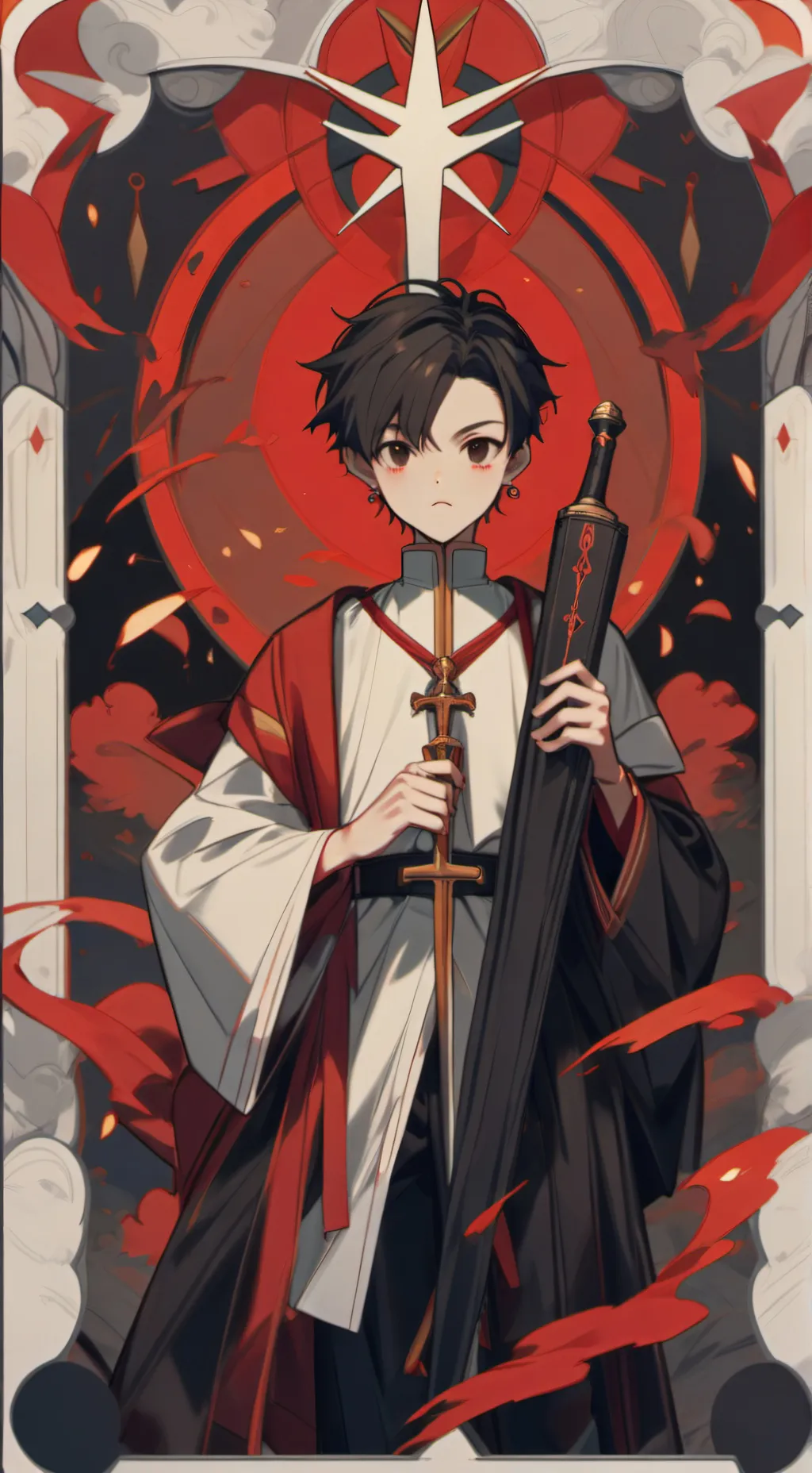 ai character: Scp 076 background