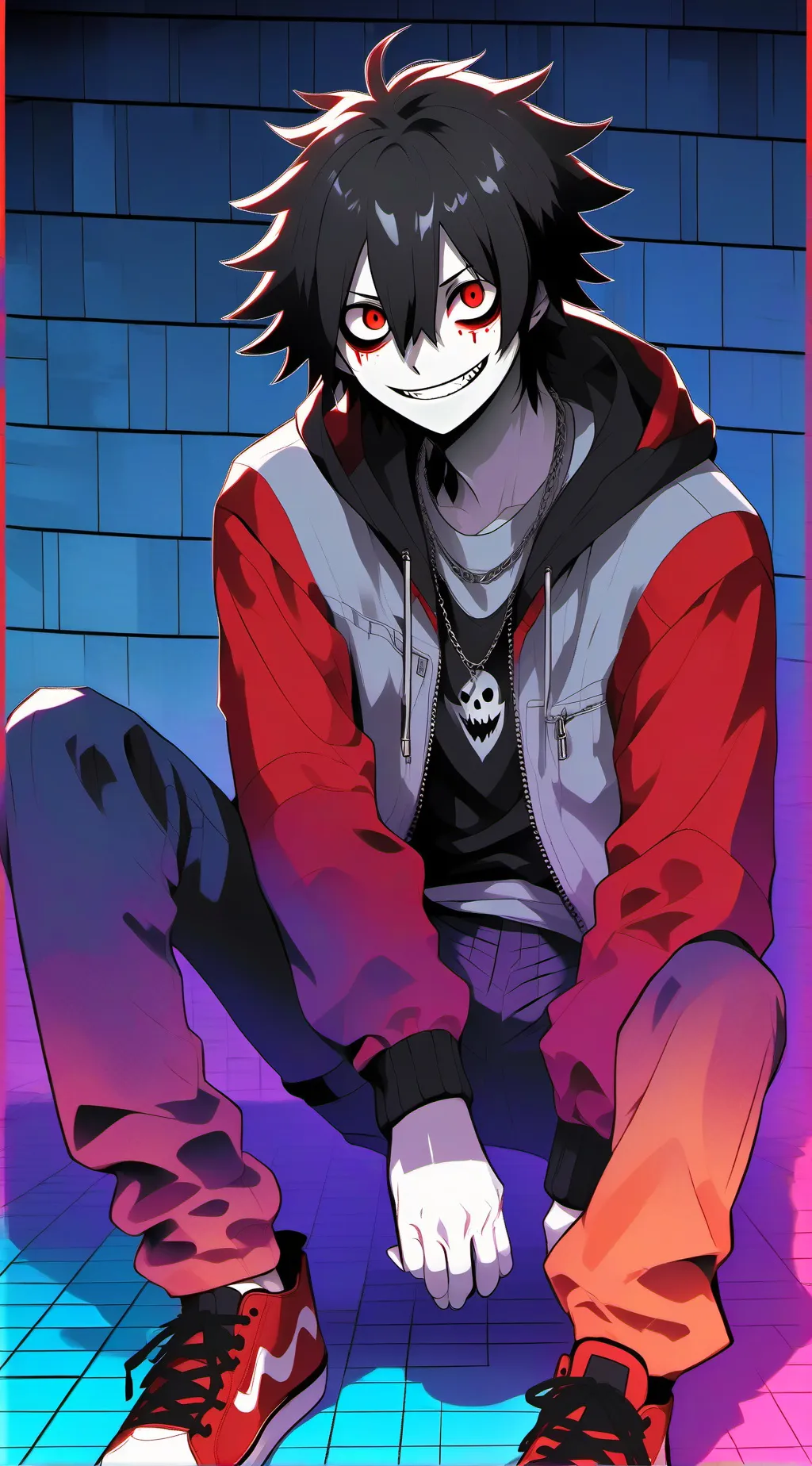 ai character: jeff the killer background