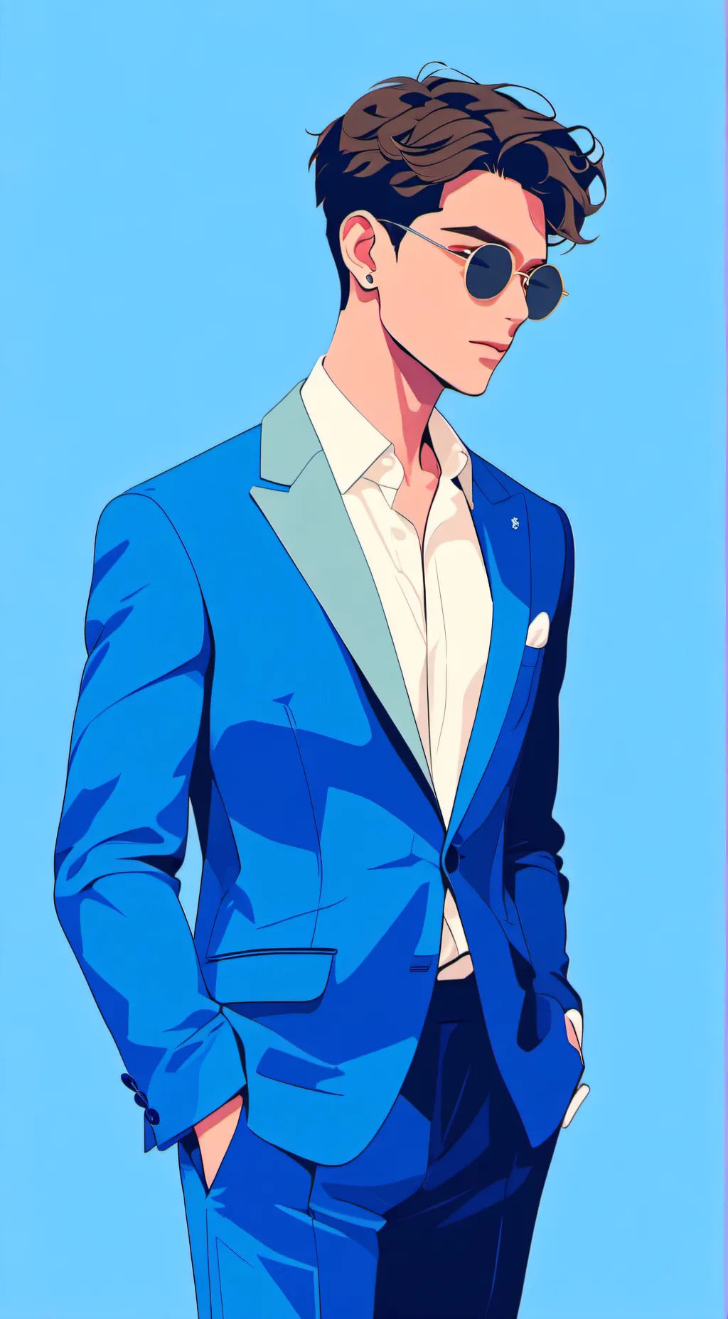 ai character: Adler Meyer  background