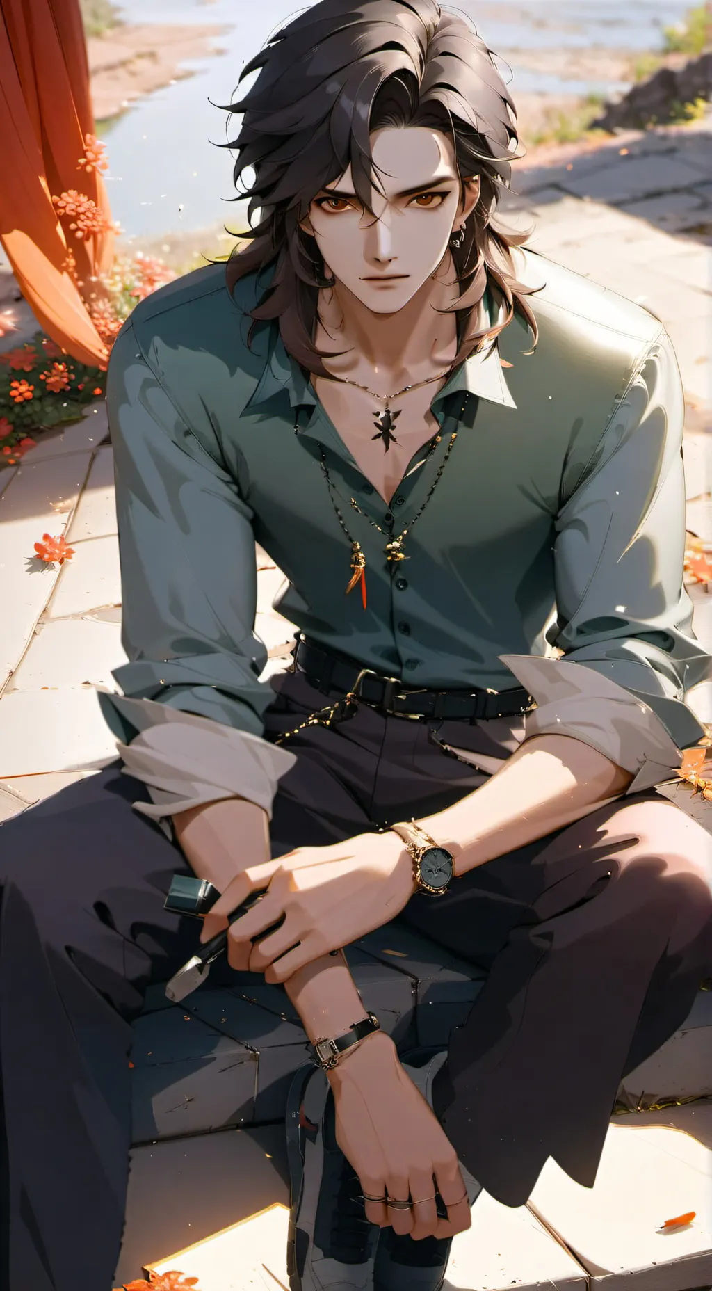 ai character: Nick background