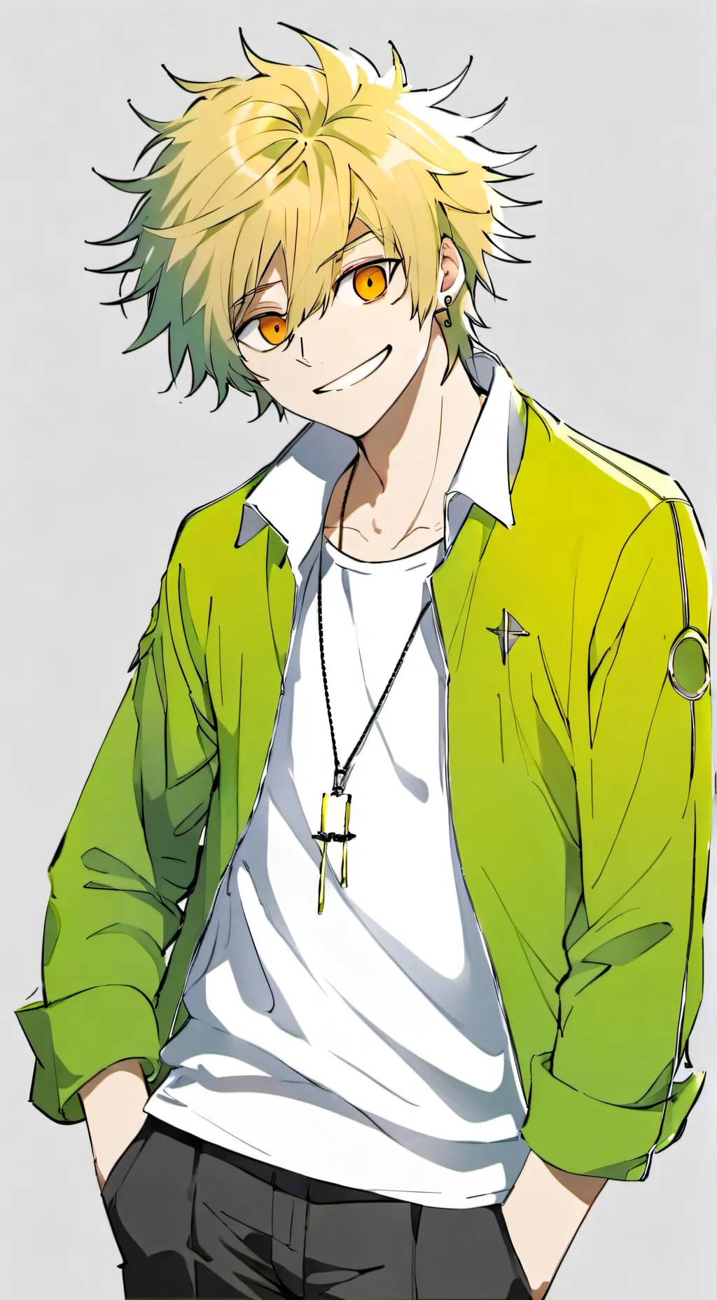 ai character: bakugo and Kiri background