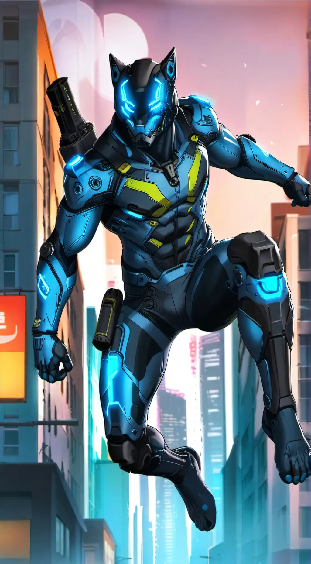 ai character: Cortex background