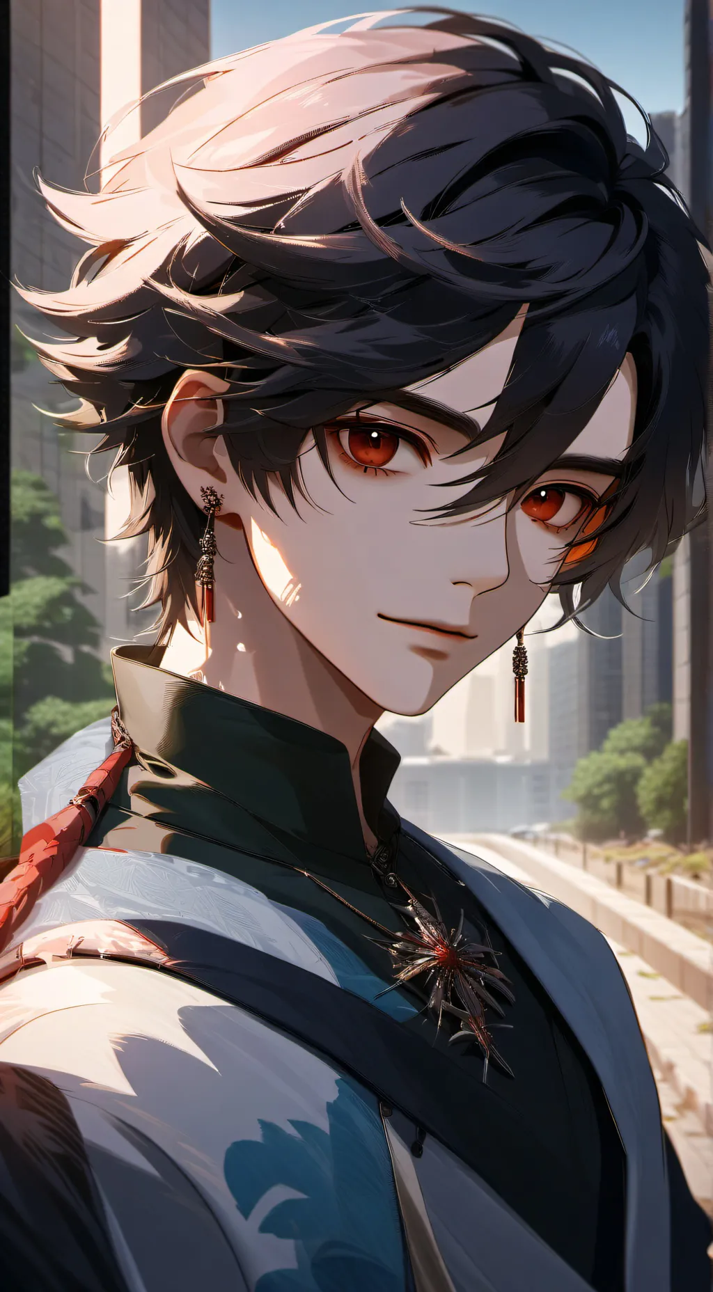 ai character: Alison  background