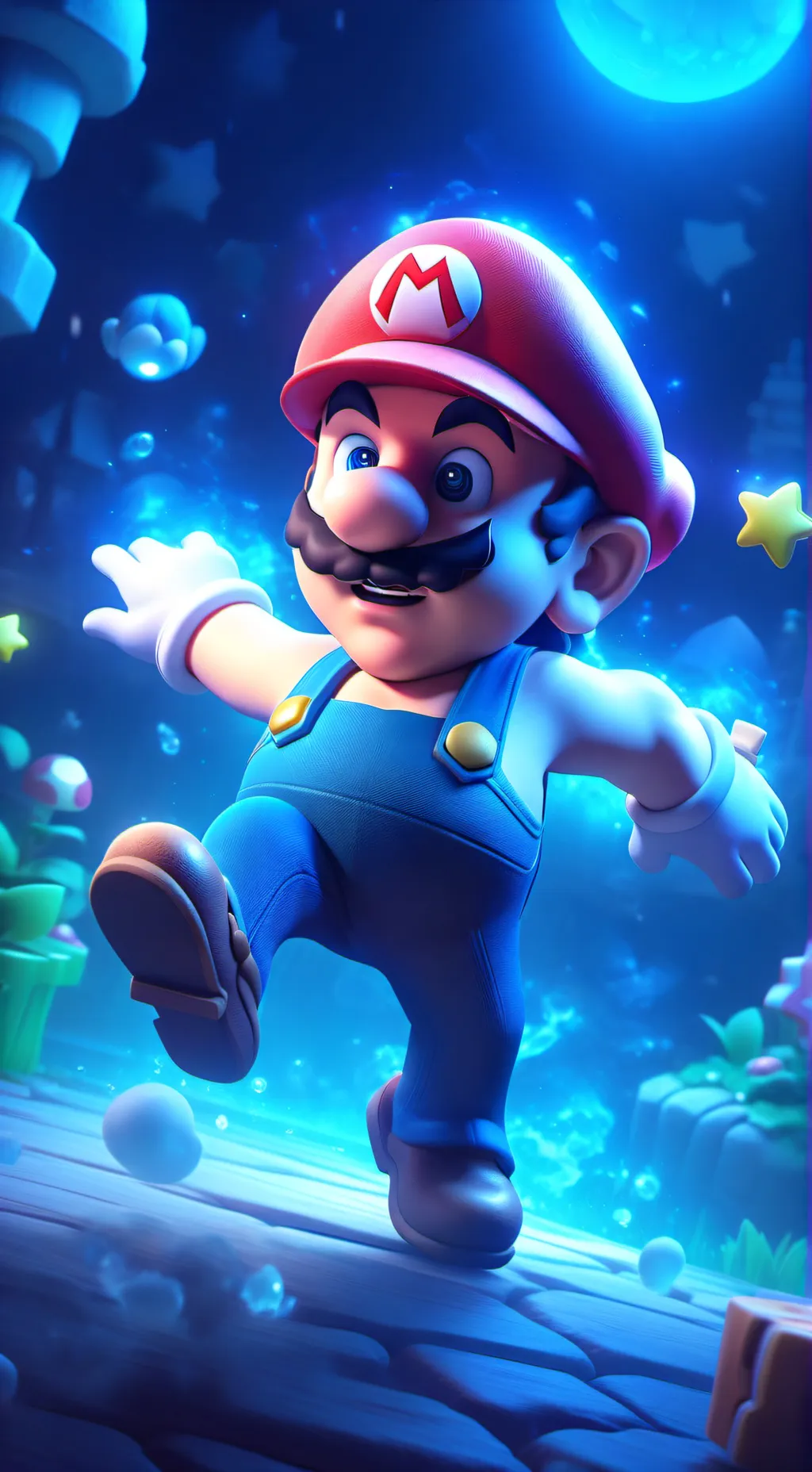 ai character: Mario's Crew background