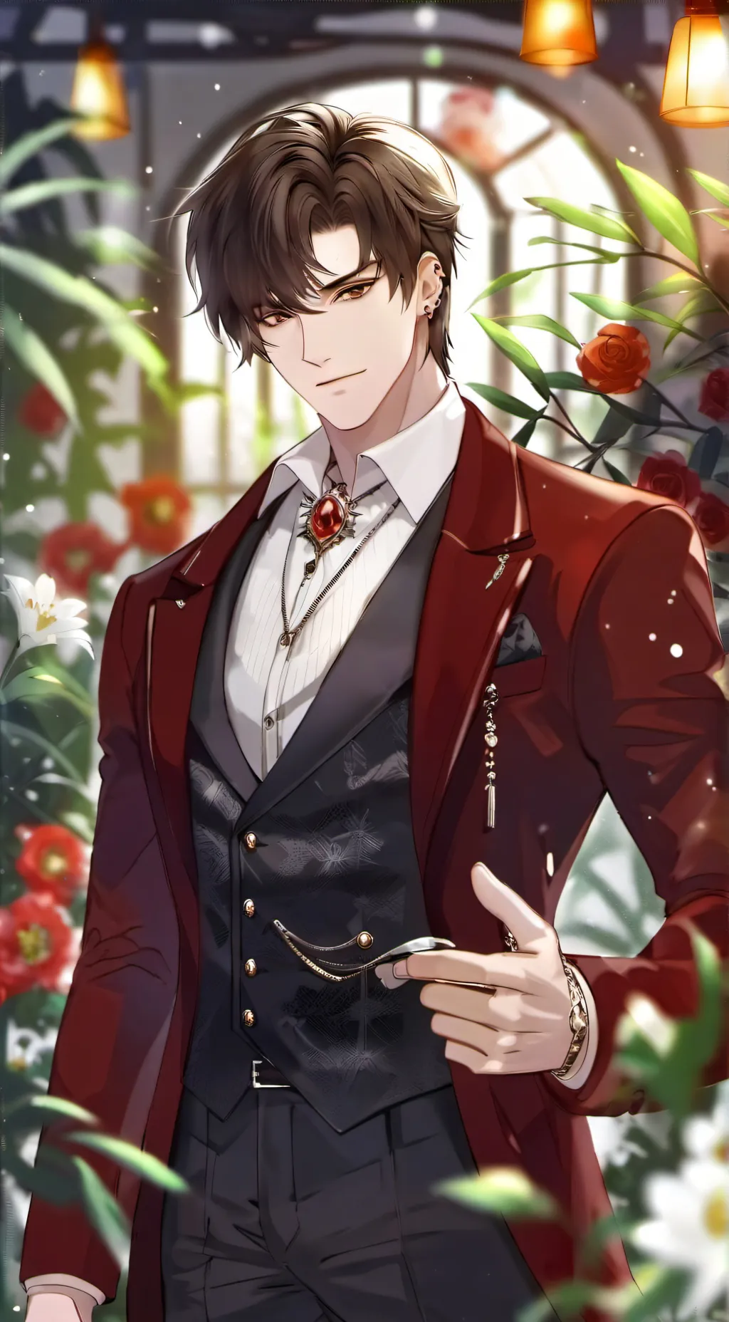 ai character: Damien background