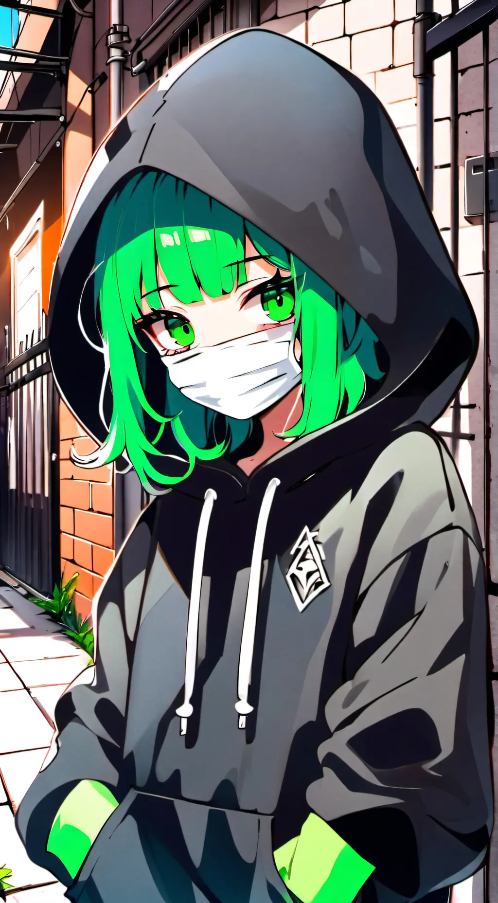 ai character: Jade background