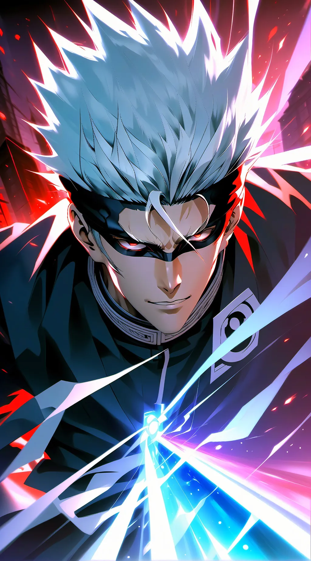 ai character: Satoru Gojo background