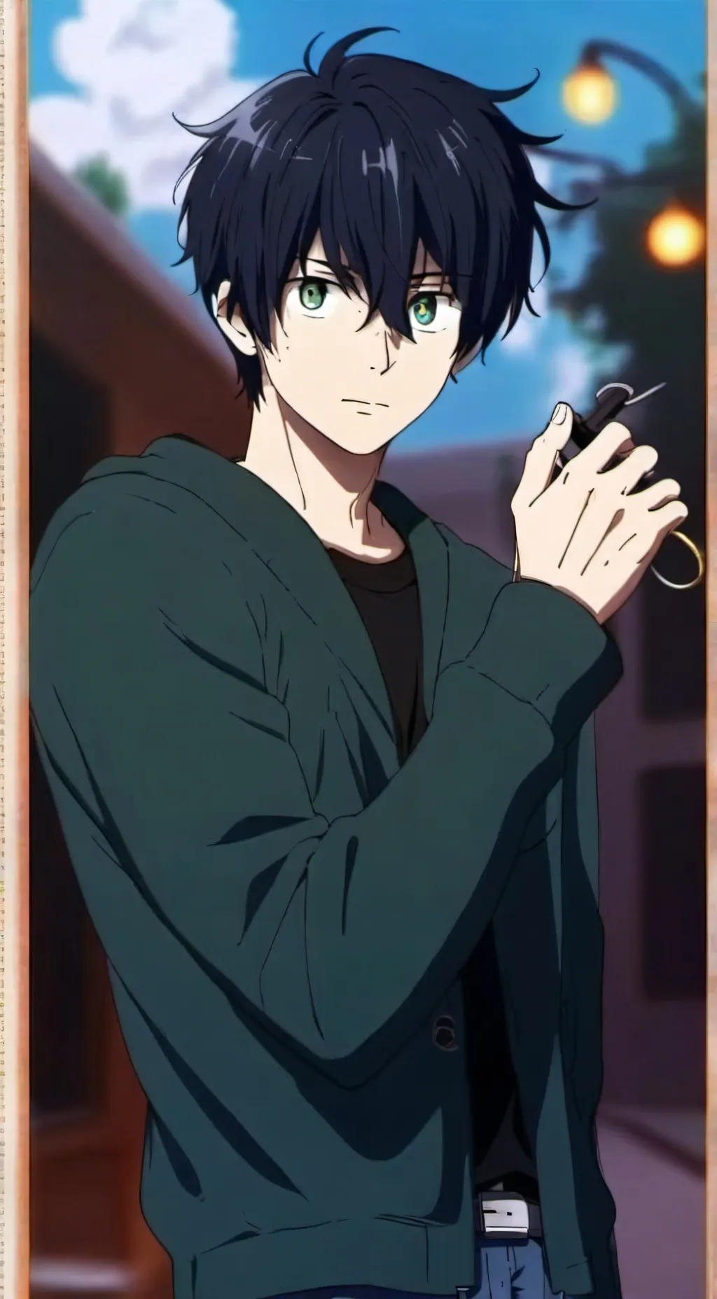 ai character: inosuke background