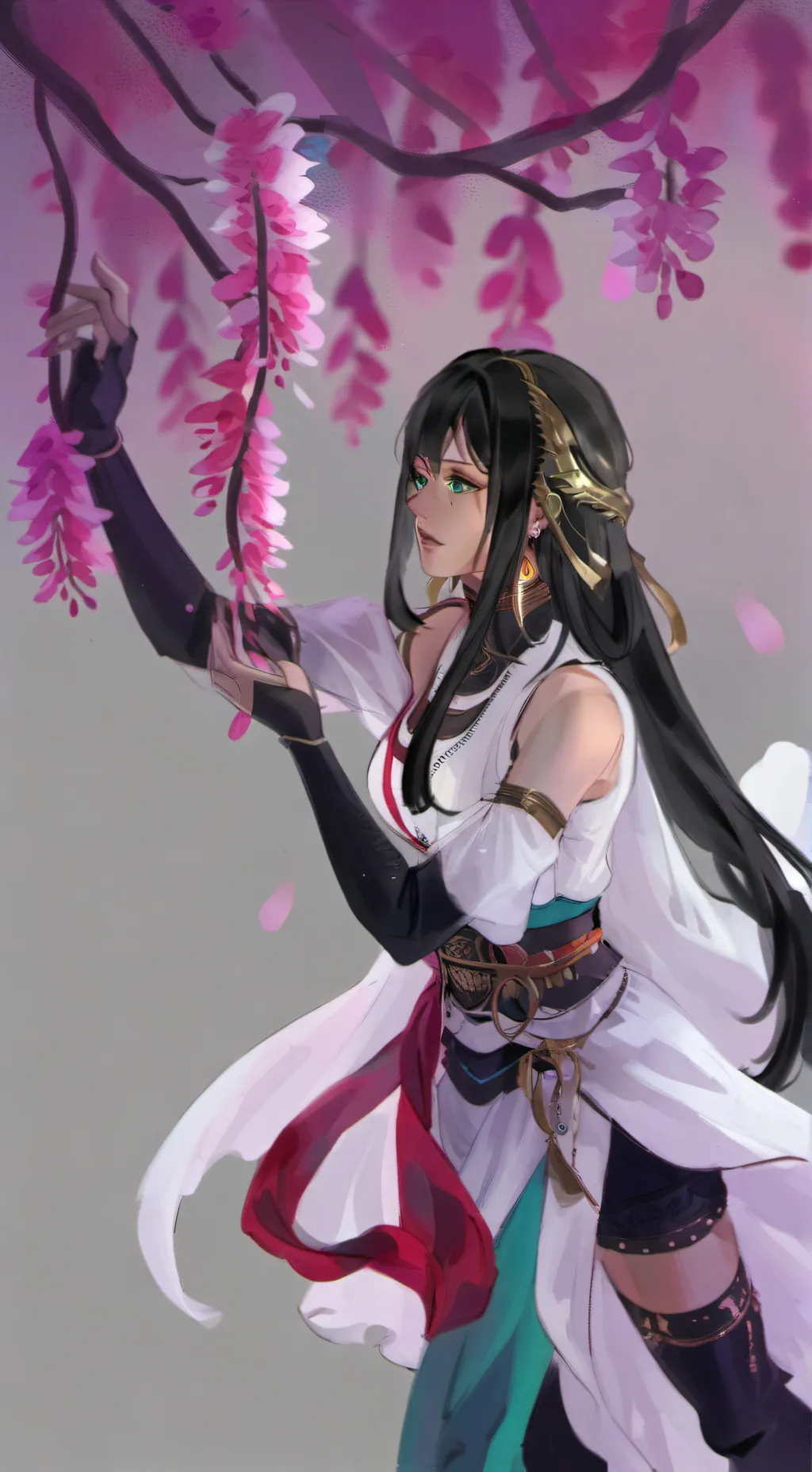 ai character: kny karenatstore background