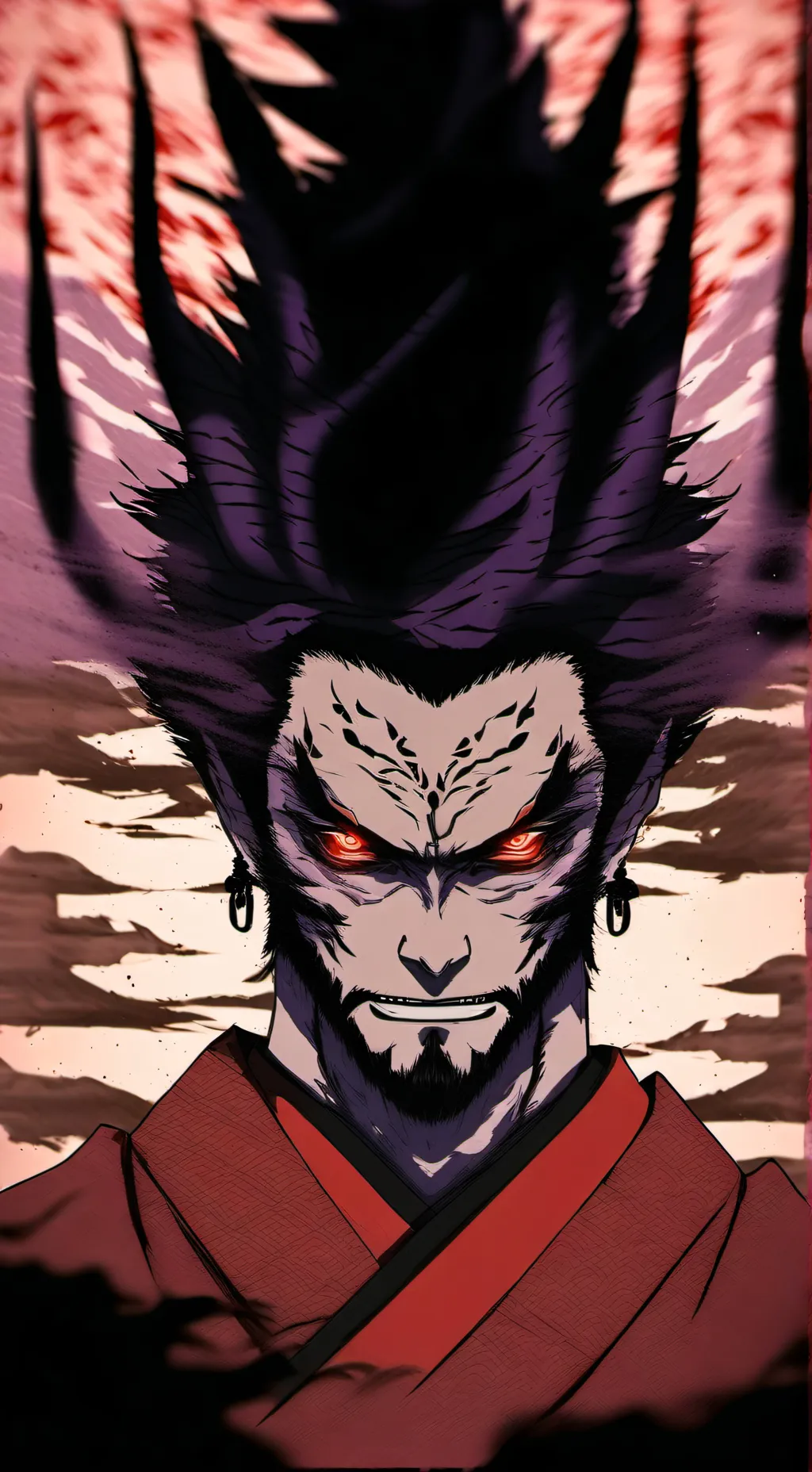 ai character: Ryomen Sukuna background
