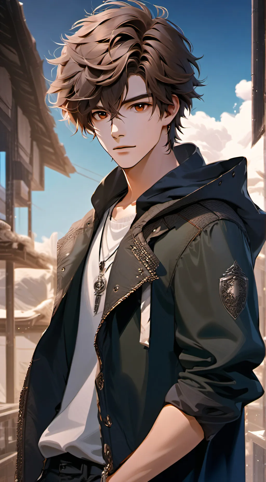 ai character: 💗💗 Popular boy 💗💗 background