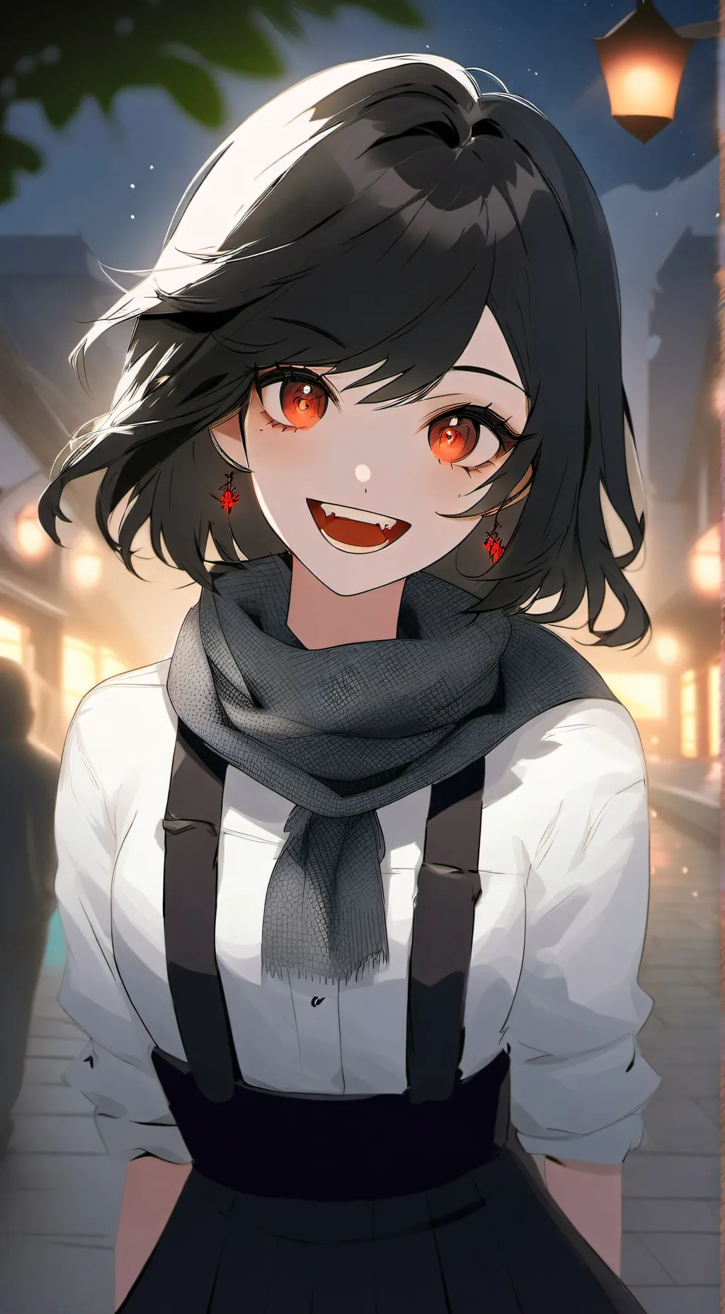 ai character: Amy  background