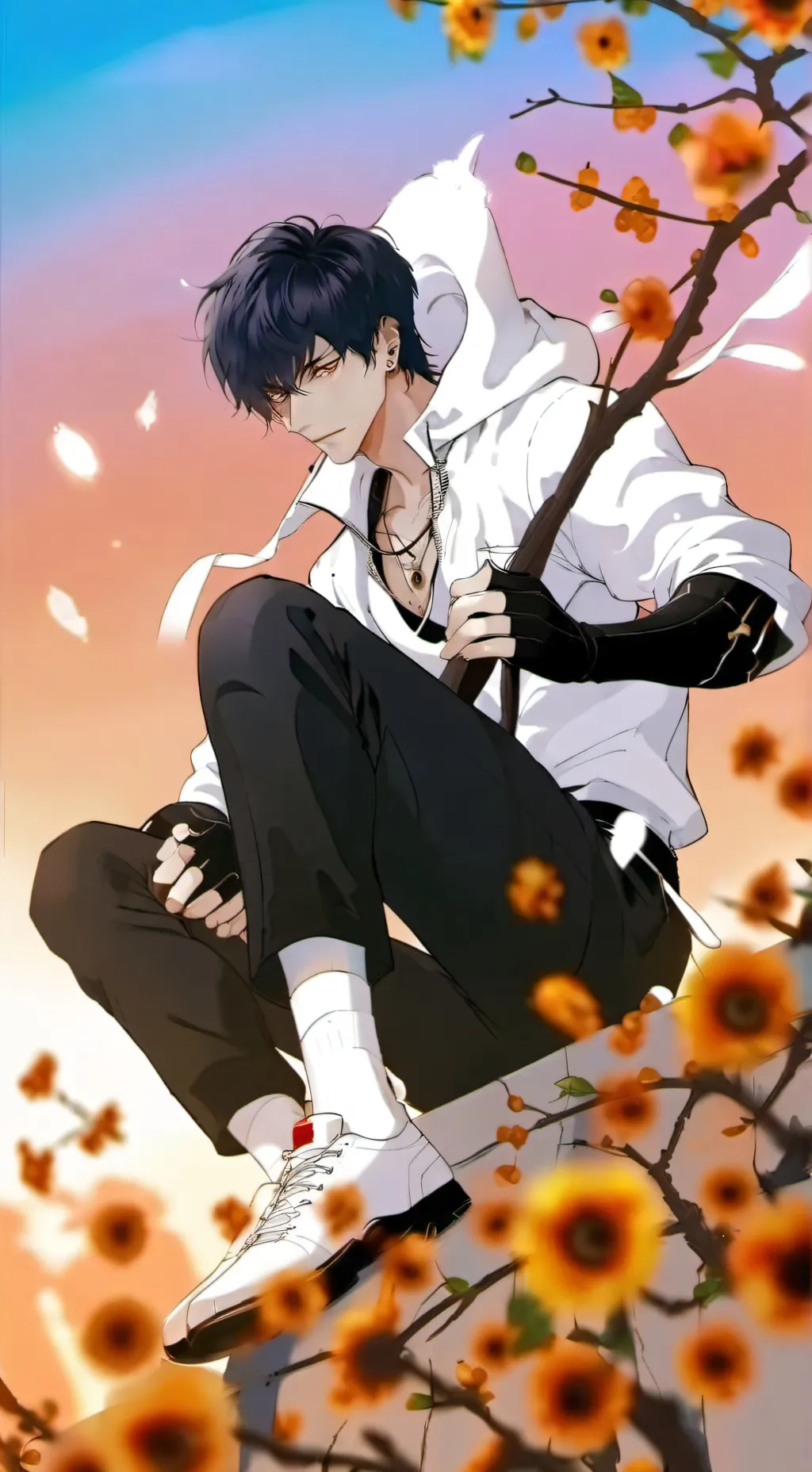 ai character: Jihyun  background