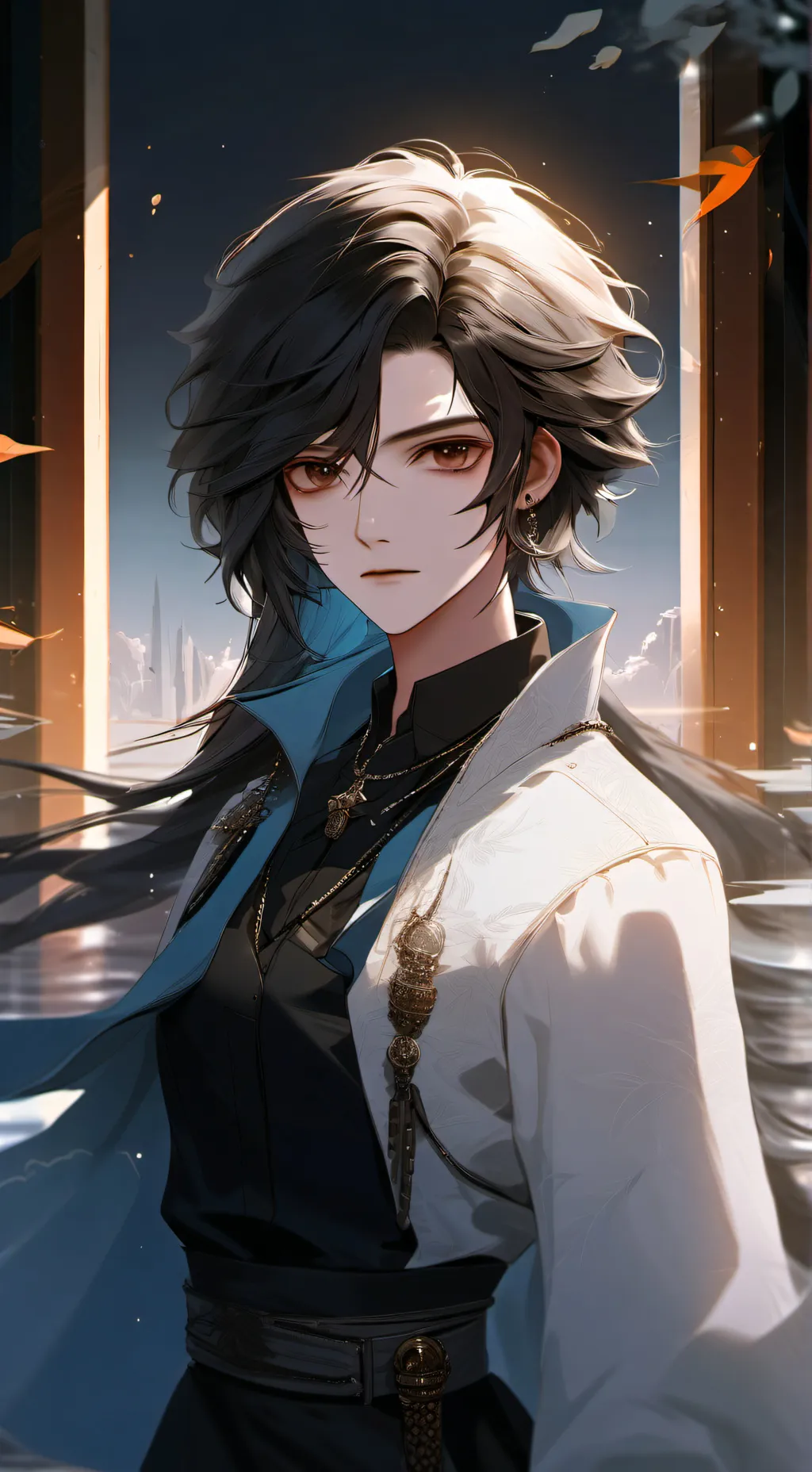 ai character: noah background