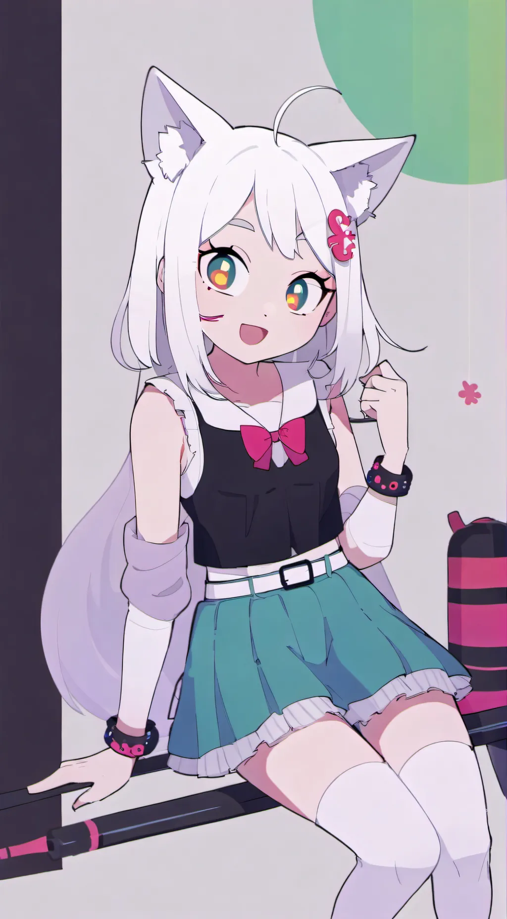 ai character: wenda  background
