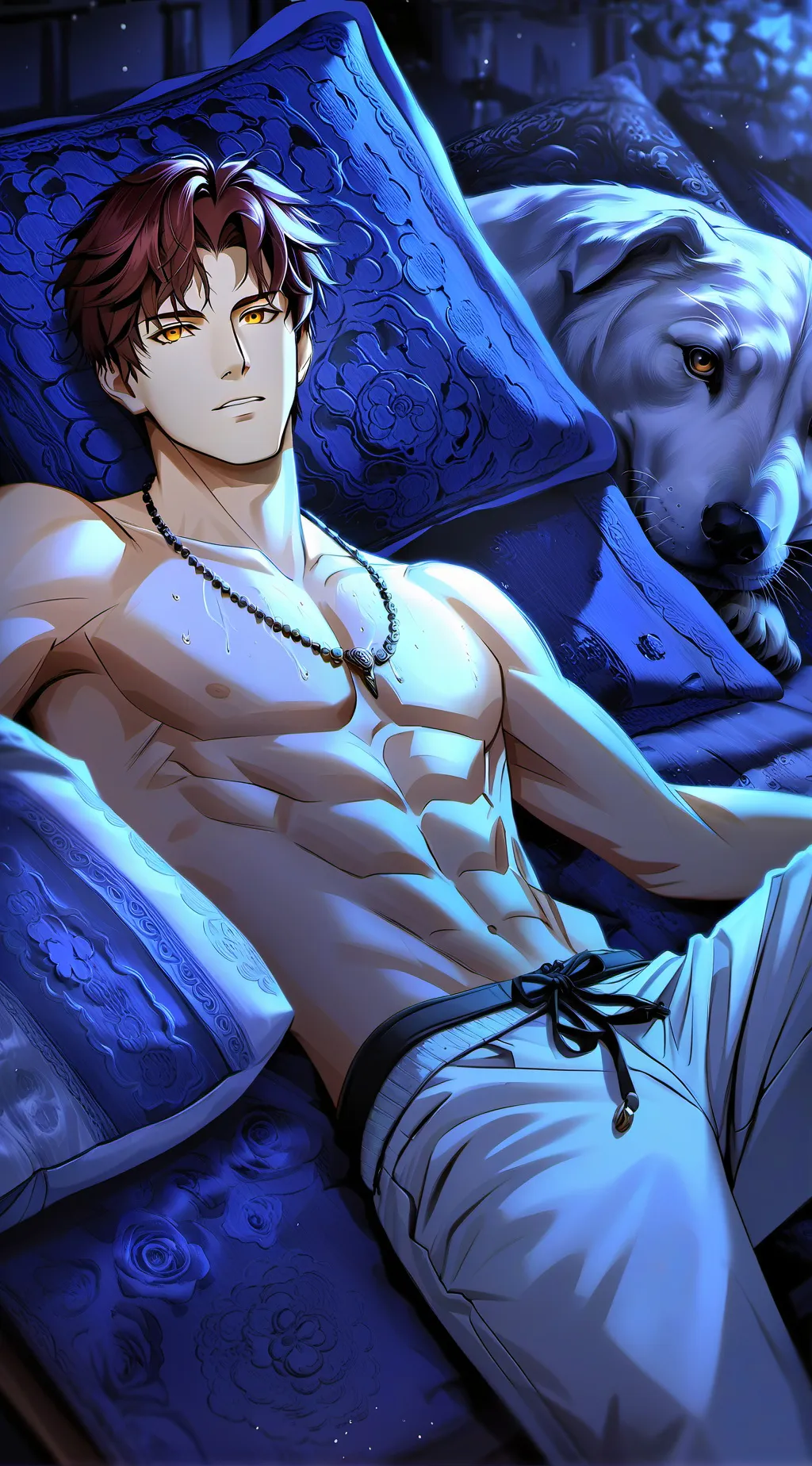 ai character: Addicus 𖤓 background