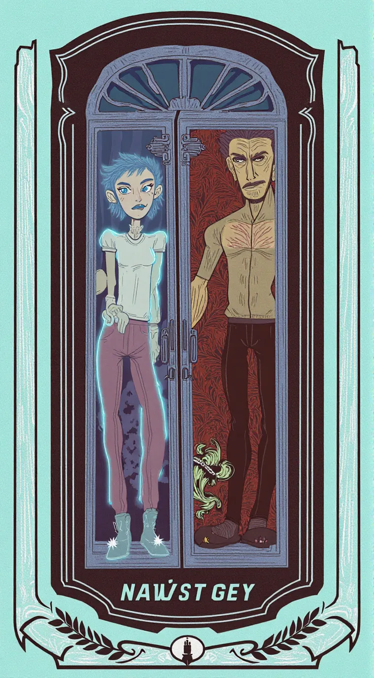 ai character: your Haunted home background