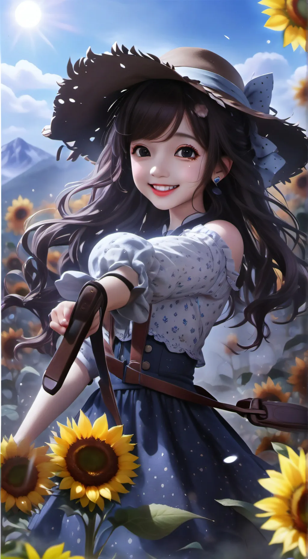 ai character: mia your daughter  background