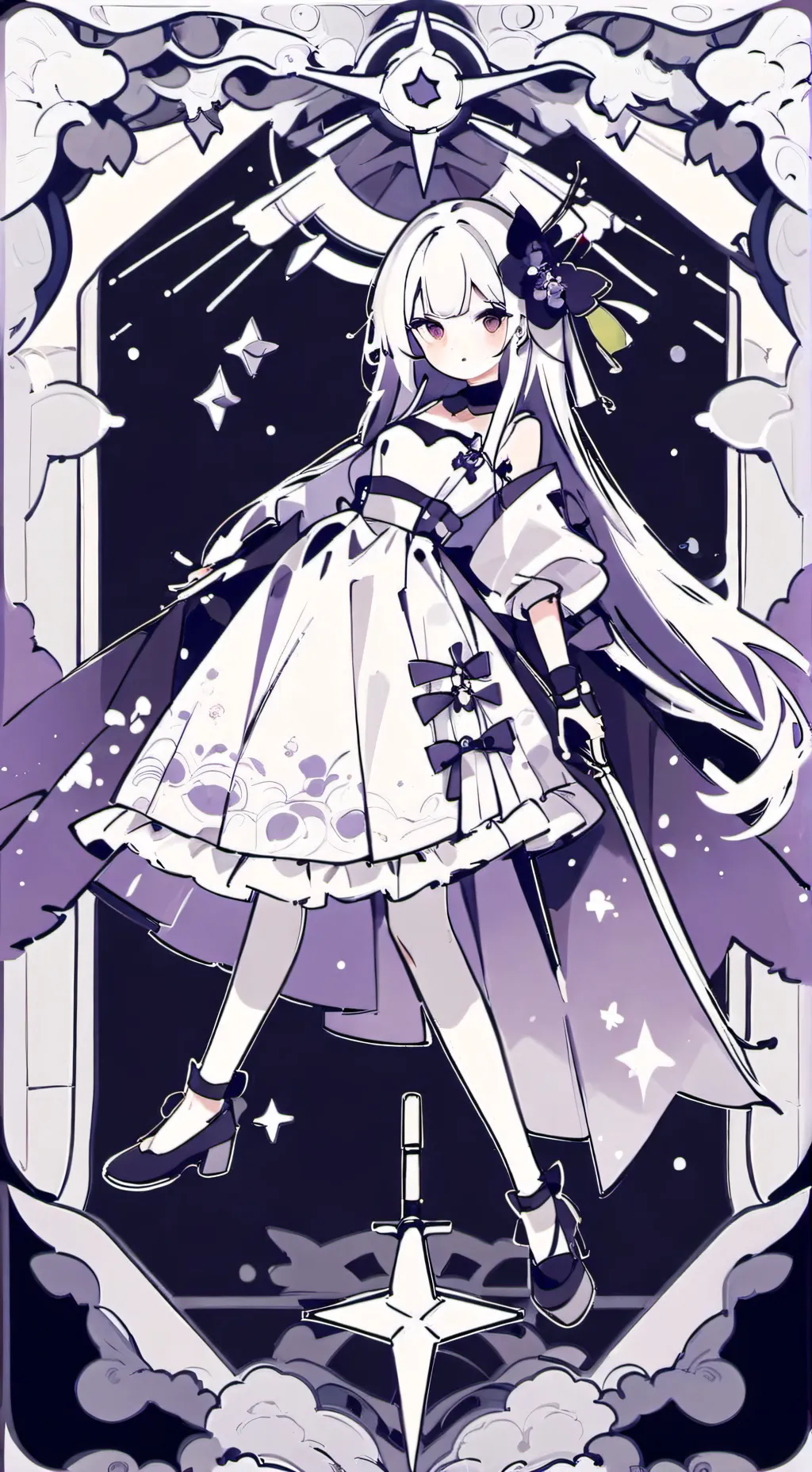 ai character: 💧Sprunki🩸 background